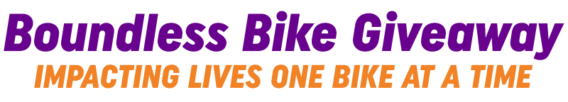 Boundless Bike Giveaway: Impacting Lives One Bike at a Time